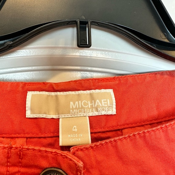 Michael Kors Orange Bermuda Short - Picture 5 of 6